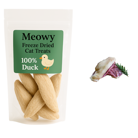 Meowy Freeze-dried Cat Snacks Duck Breast 25g