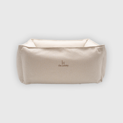 Meowy Luxury Loft Cat Bed Cream