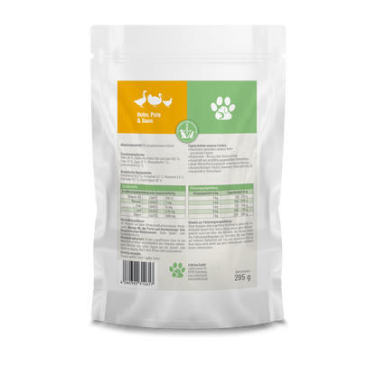 Fellicita Chicken, Turkey &amp; Goose Premium Cat Wet Food 290 g
