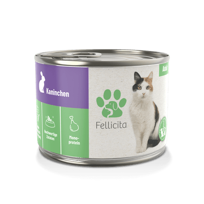Fellicita Rabbit Pure Premium Cat Wet Food 200 g