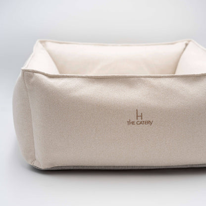 Meowy Luxury Loft Cat Bed Cream