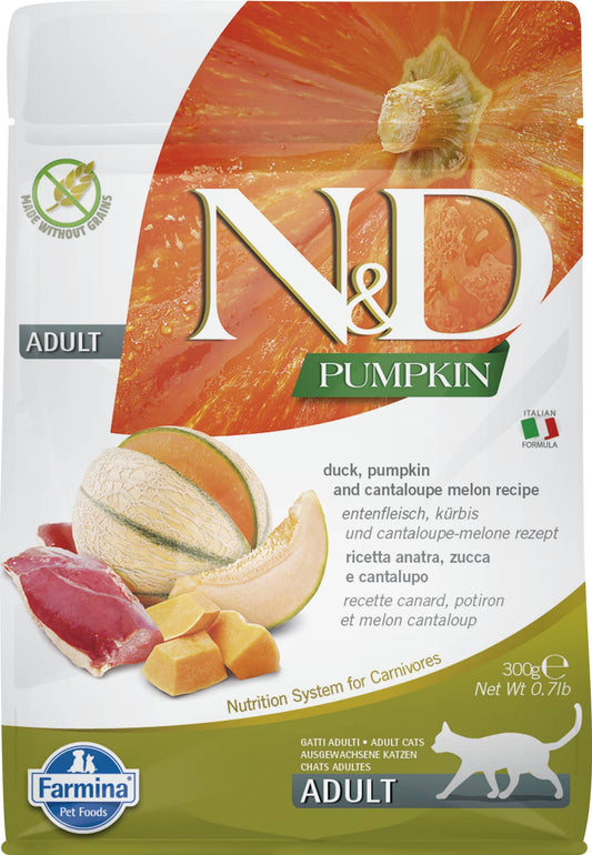 N&amp;D Pumpkin Cat Duck 300 gr.
